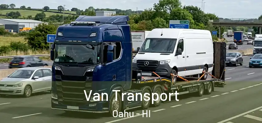  Van Transport Oahu - HI